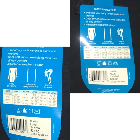 NWT Shaping Lingerie Spaghetti Strap Nightie Slip - Picture 3 of 4